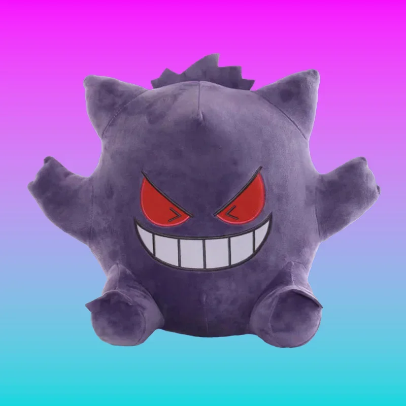 27CM-35CM Pokemon Gengar juguete de peluche dibujos animados Haunter muñeco de peluche colección de Anime Plushie recuerdo Pokémon juguetes regalo de cumpleaños