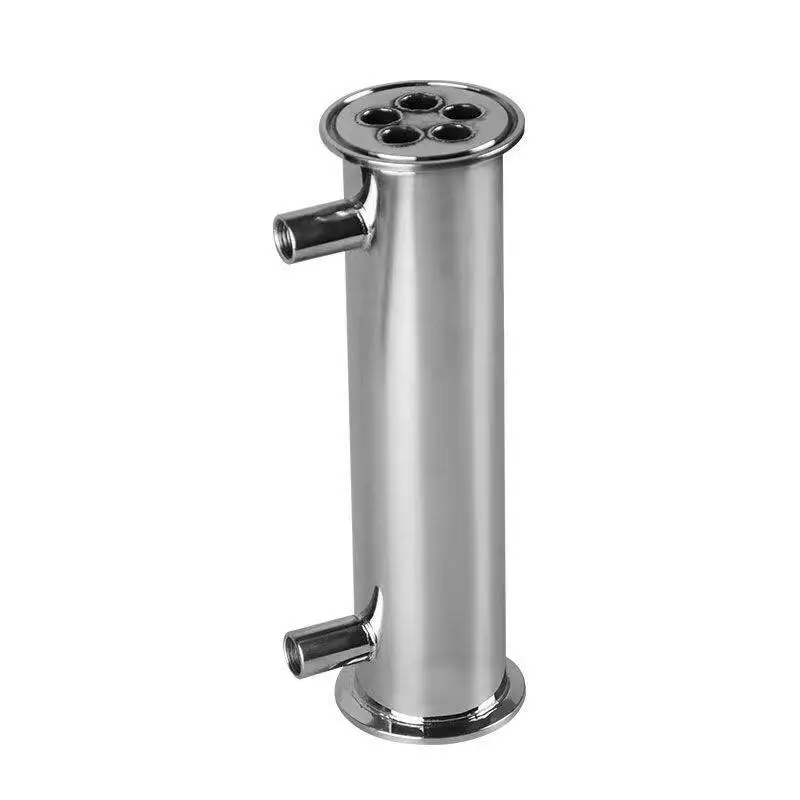 2 Inch 304 Stainless Steel Straight Tube Heat Exchanger Condenser Cooling Coil Customized