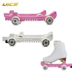 Ice Hockey Pulley Knife Sleeve Adjustable Skating Shoe Knife Cover For Children Adults Pattern Ice Knife Shoe Cover