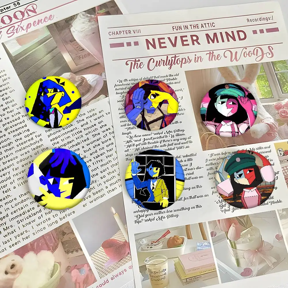 ENA D-Dream insignias para barbacoa, hojalata creativa, alfileres de botón suaves, broche con icono de Animal, insignia para mochila, accesorios, Pin S