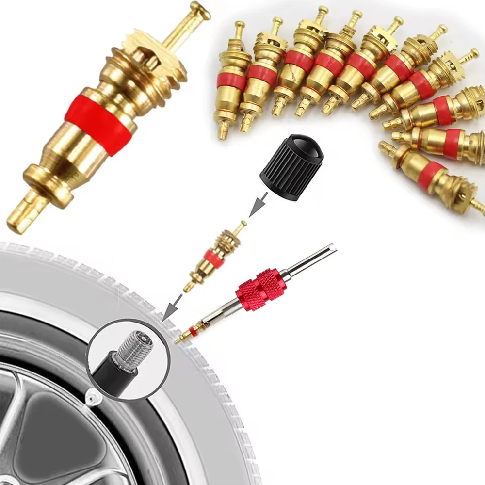 حقنة حاقن الإطارات بدون أنبوب 60 مللي لأداة مانع التسرب السائل للدراجة الجبلية/الطرق مع مزيل أساسي لصمام بريستا