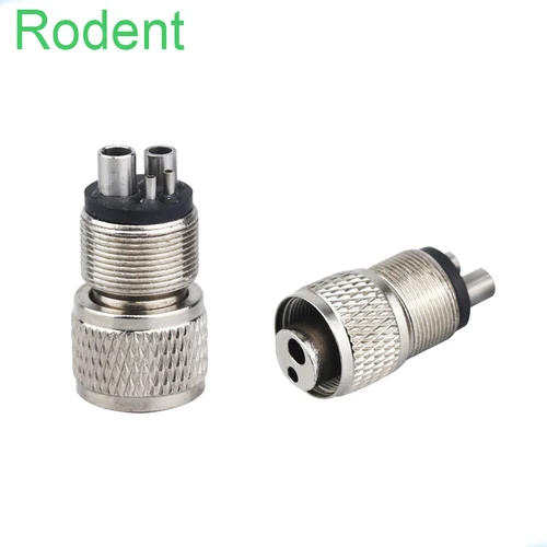 Imagen 2 del producto Convertidor de pieza de mano Dental Borden B2 a Midwest M4 o adaptador de tubo de conector 2 a 4