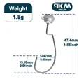 Size 1.8g
