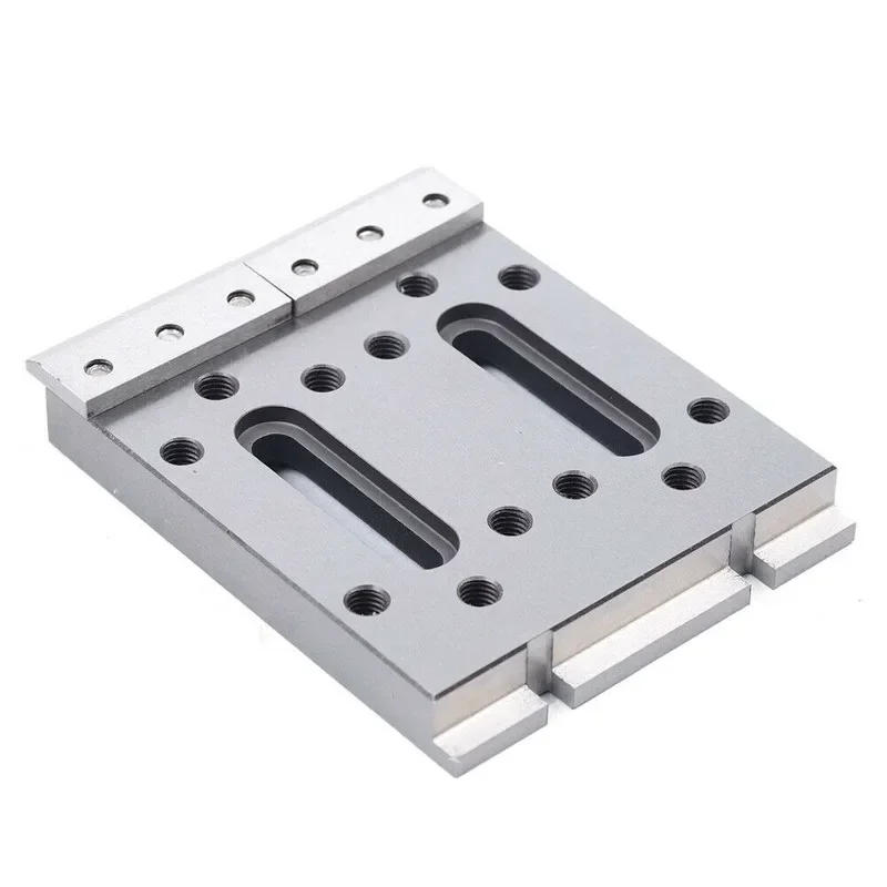 

1PC M8 CNC Wire EDM Fixture Board Stainless Jig Tool 120x100X15mm Fit Leveling & Clamping