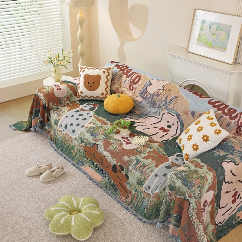 

Premium Cat Proof Sofa Cover 3-Seater Reversible Non-Slip Couch Slipcover Washable Stretch Sofa Protector