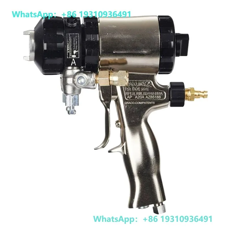 Air cleaning spray gun polyurea polyurethane spray gun two-component spray gun