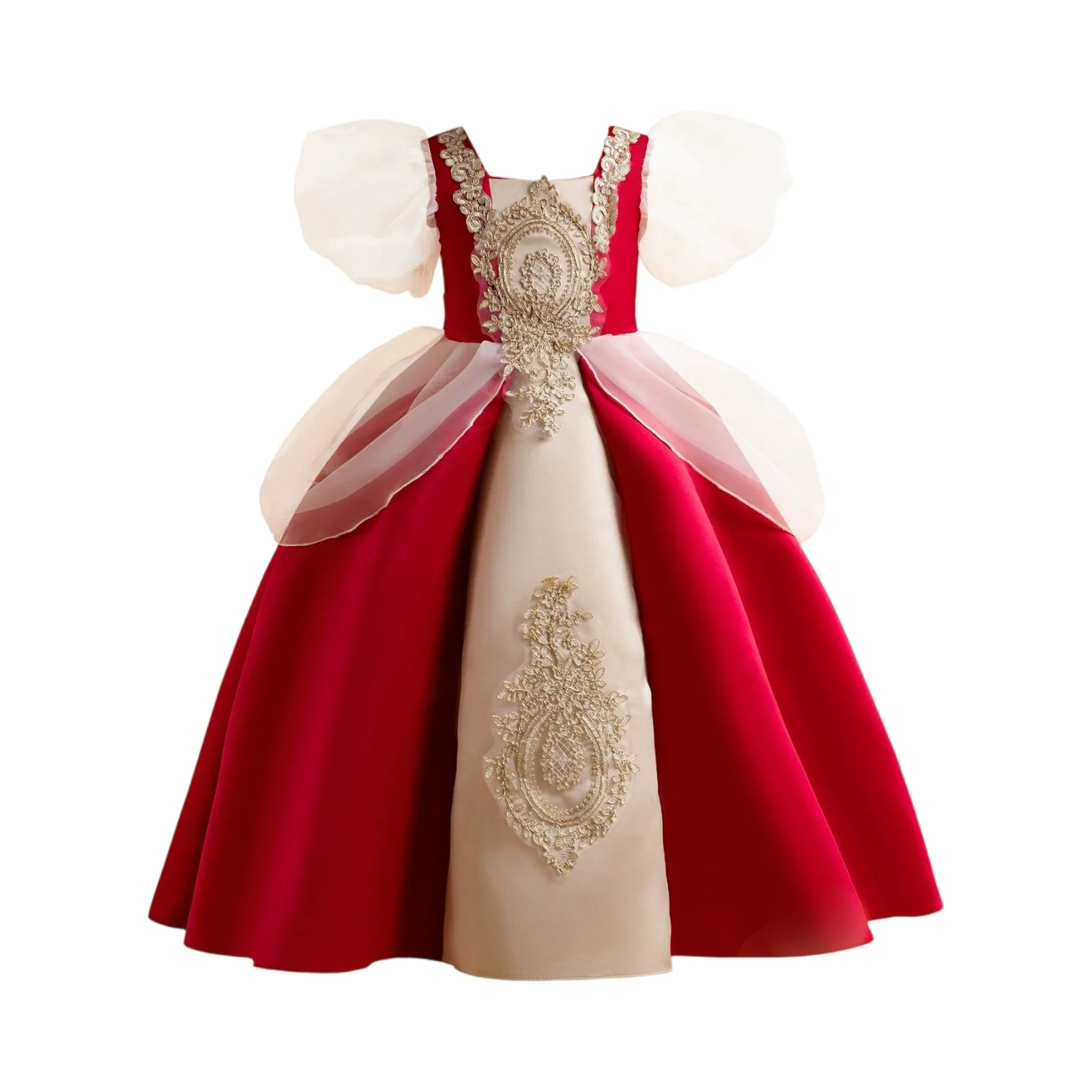 

New Baby Girls Flower Dress Christmas Princess Wedding Elegant Kids Elegant Dresses Children Clothing Party Costume Clothes