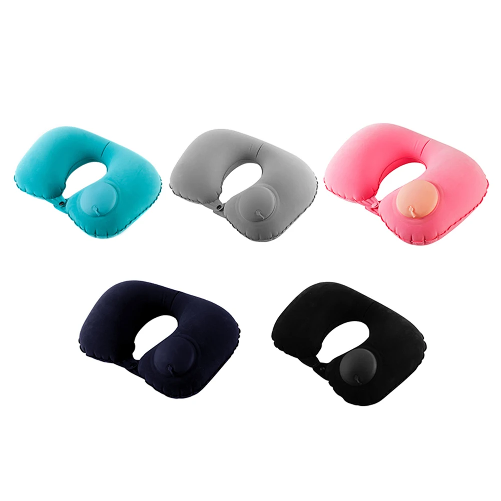 

Air Pillow Neck Rest Headrest U Shape Super Light Portable Sleeping Resting Travel Pillow Neck Pillow Support for Outdoor Travel