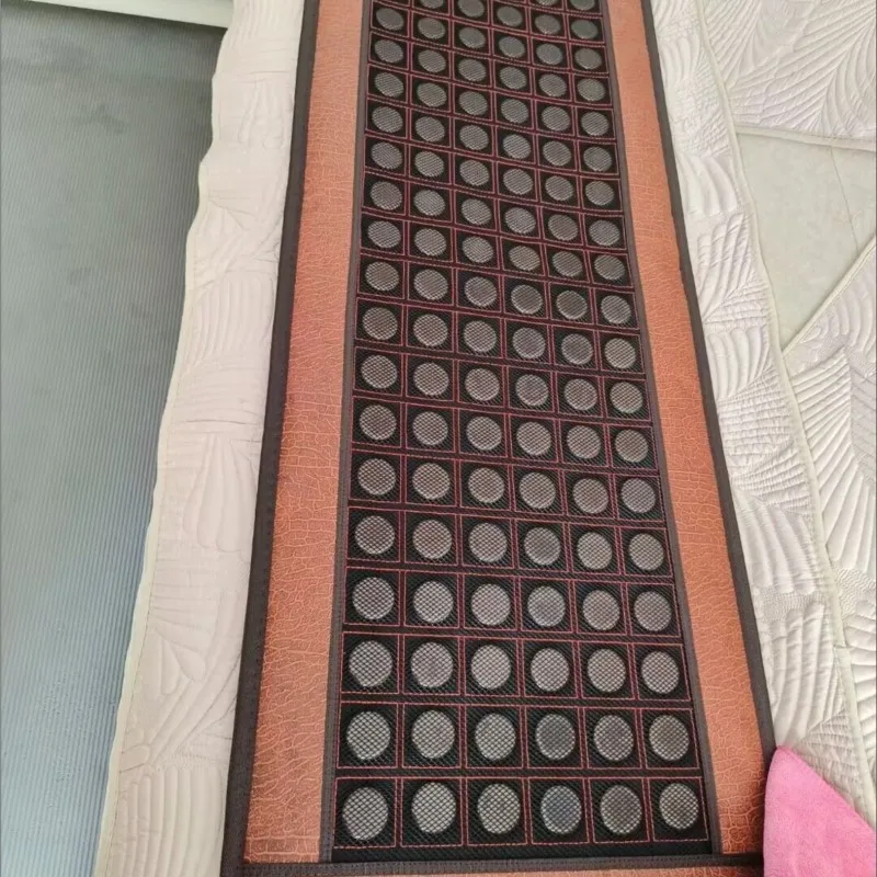 Electric Heated Jade Germanium Stone Massage Mattress Natural Jade bed Tourmaline Stones Sofa Pad Infrared Heating Mat
