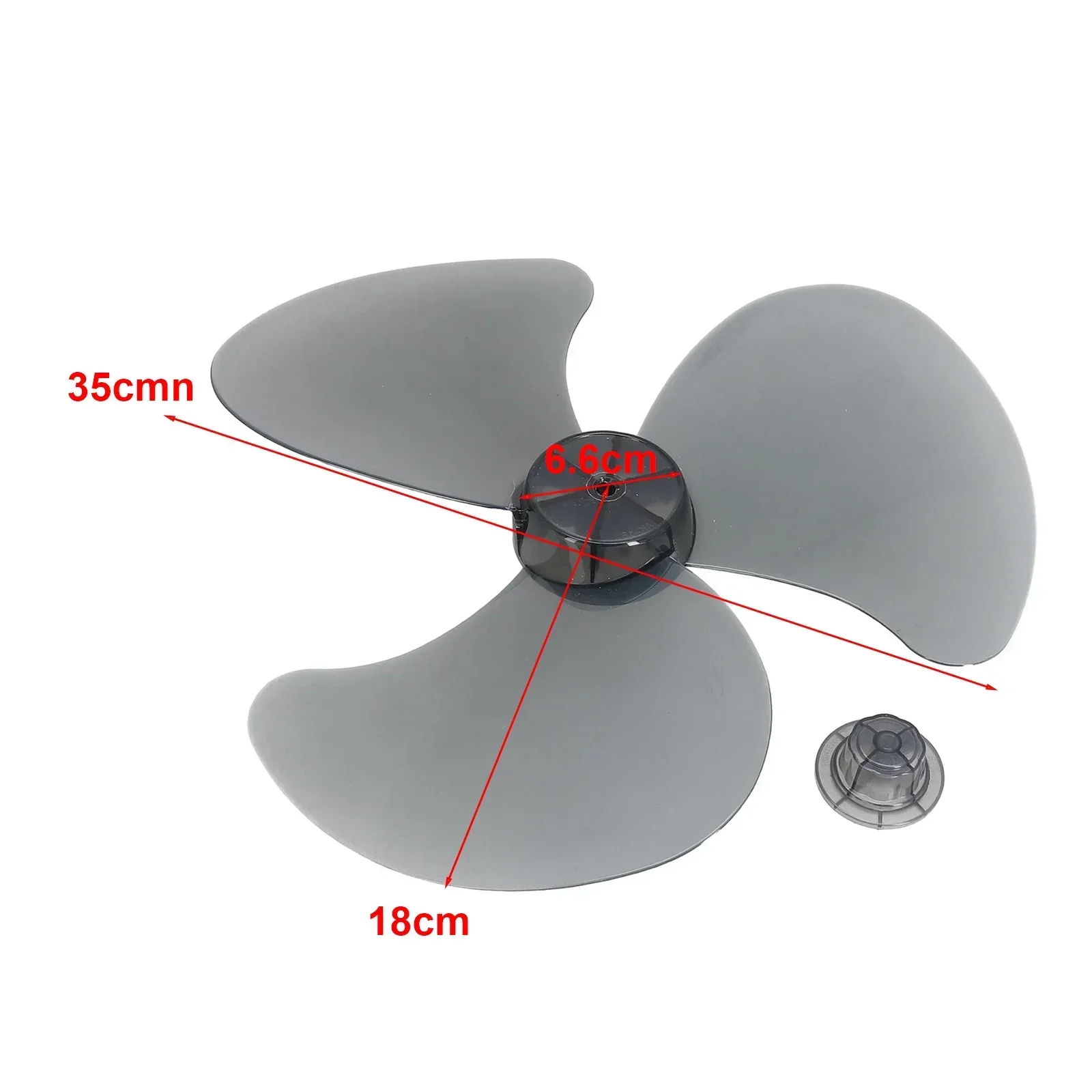 Plastic Fan Fan Blade For Standing Pedestal Fan 16 Inch 3 Leaves General Accessories Household Plastic Fan Blade