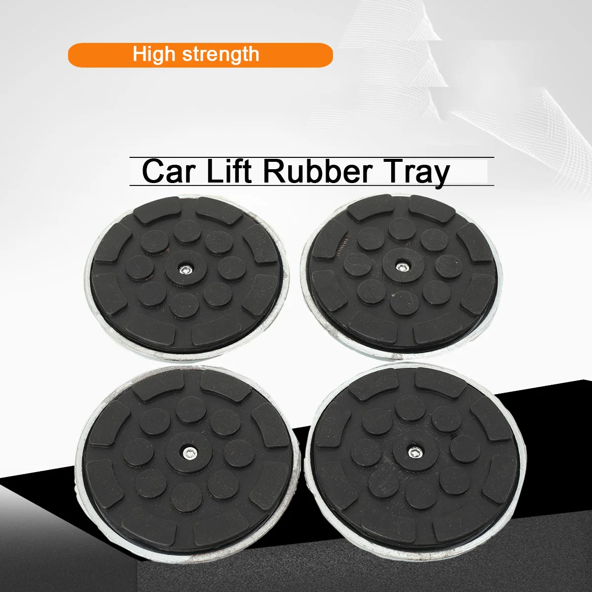 4PCS Auto Universal Heavy Duty Runde Hebe Pads Auto Runde Gummi Arm Pads Auto Lift Gummis Pads Auto Reparatur werkzeug Zubehör