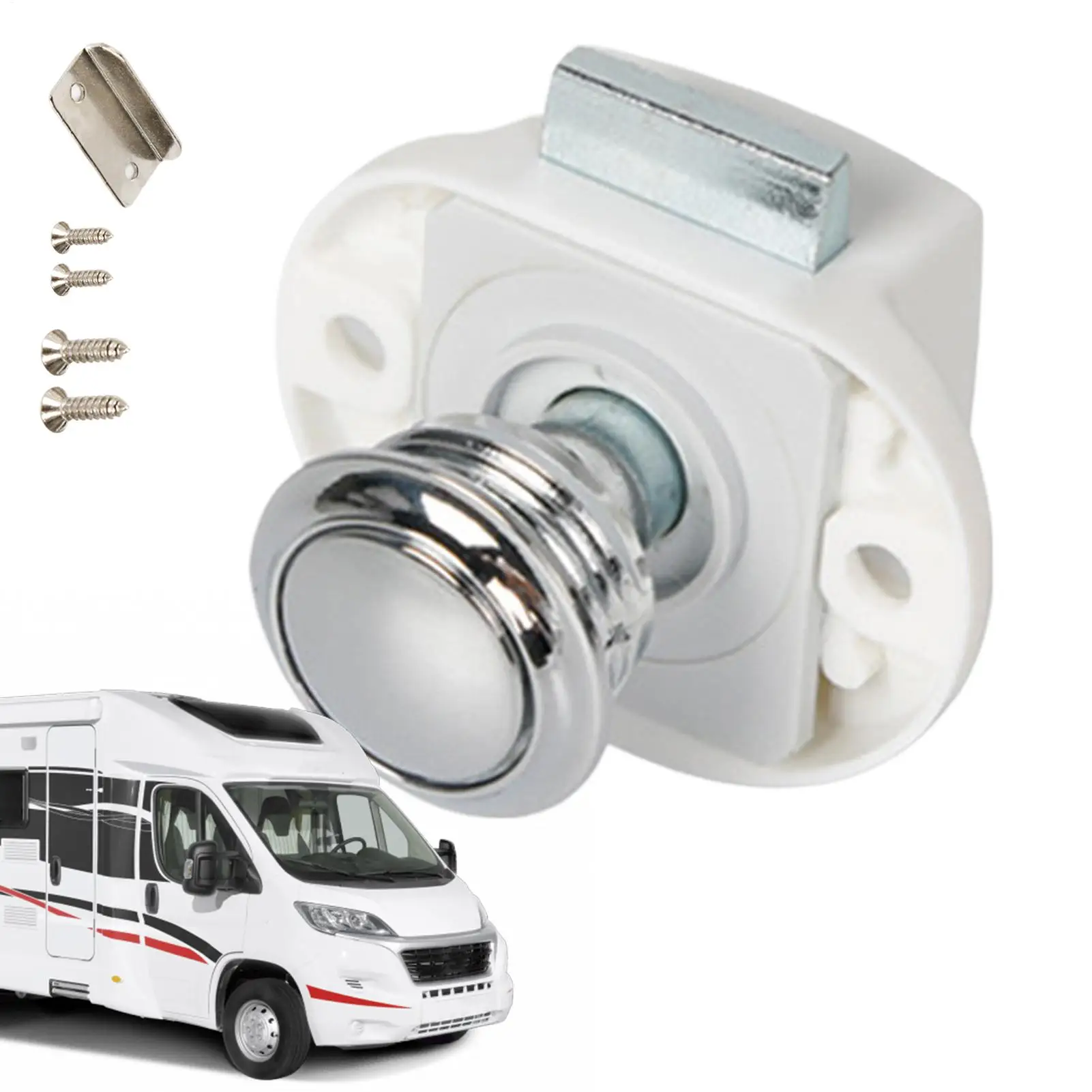 

Замки для автодома из цинкового сплава, защелка для двери без ключа, безопасная защелка для дома на колесах, замена для путешествий, корабля, яхты, каравана, фургона, шкафа