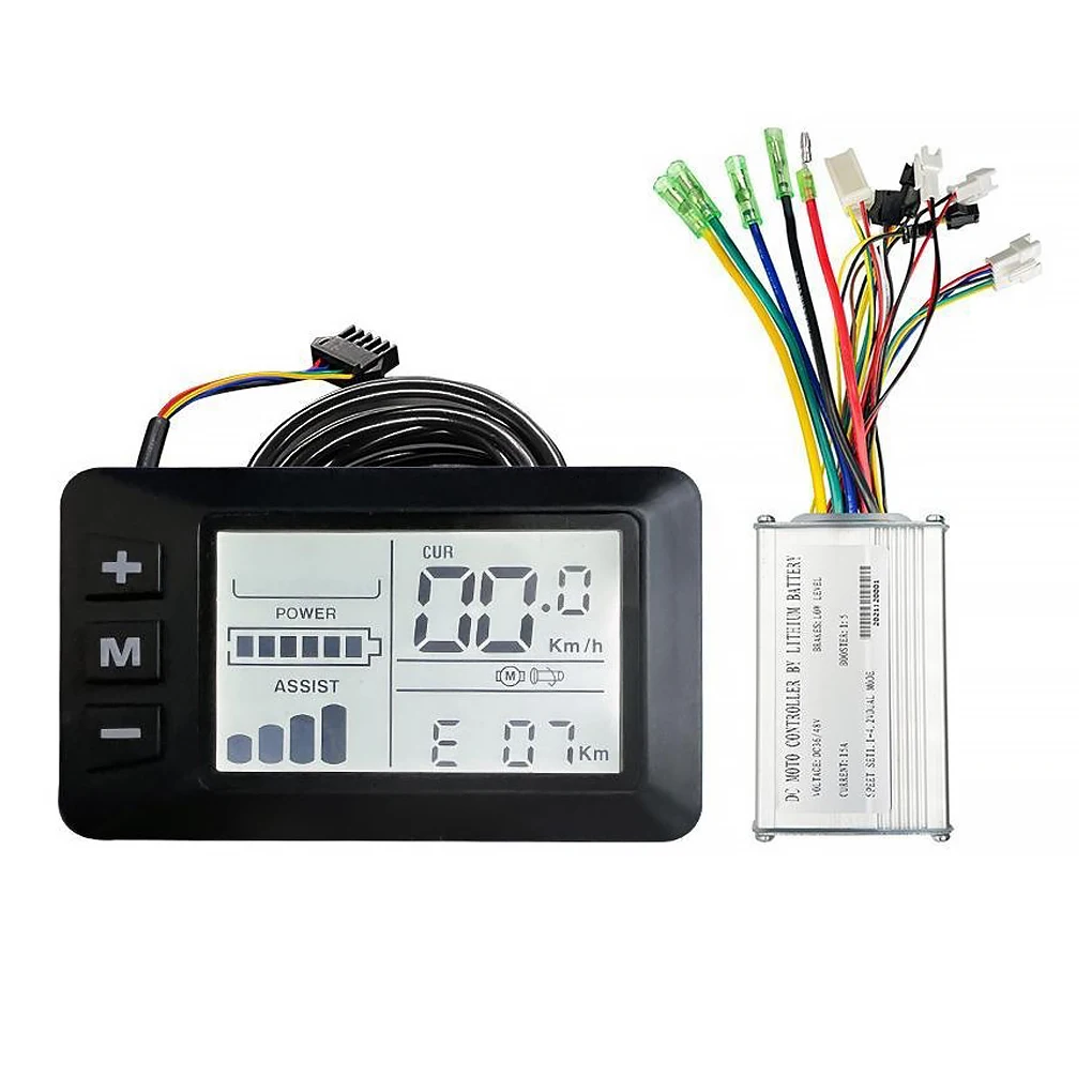 

E-bike Controller Intelligent Control LCD Display Panel Electric Bicycle Kit