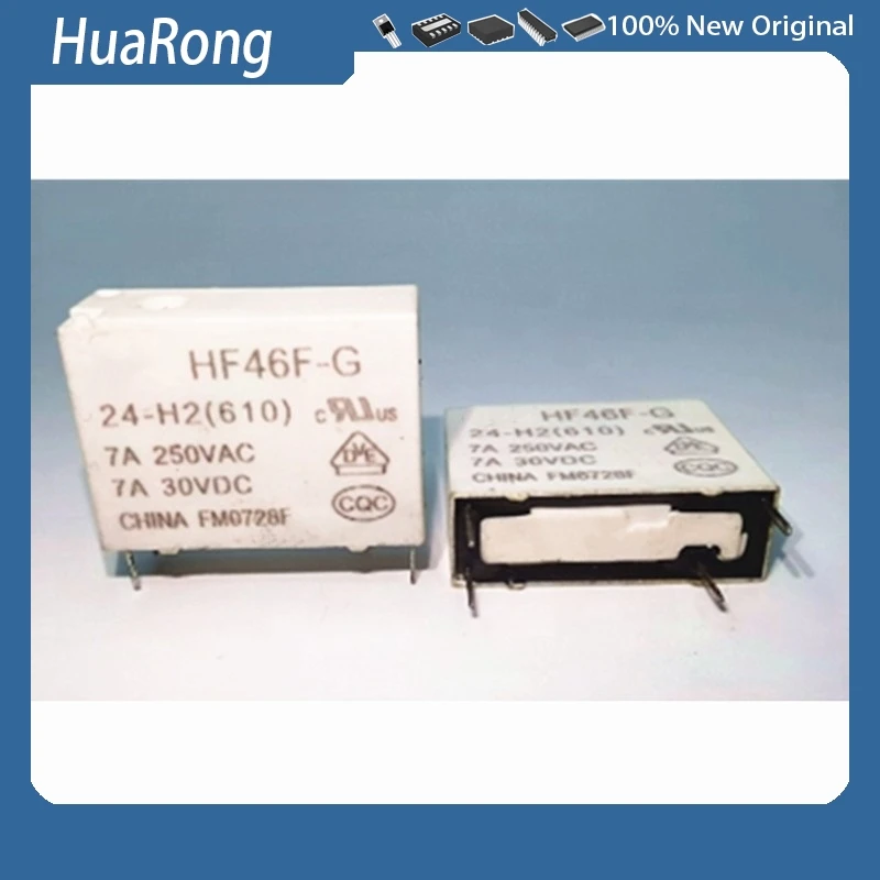 10Pcs/Lot Hf46F-G 2… - image