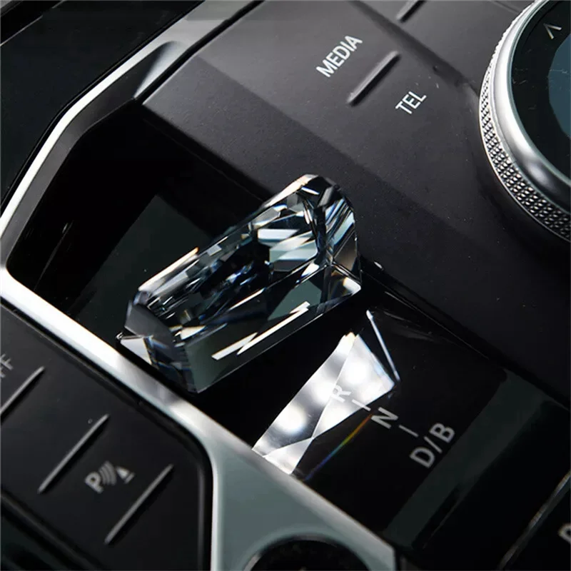 

4Pices Car Crystal Gear Shift Knob For BMW G20 G12 I3 I01 I7 G70 Ix3 G08 X5 G05 X6 G06 X7 G07 LHD Paddle Shifter Crystal