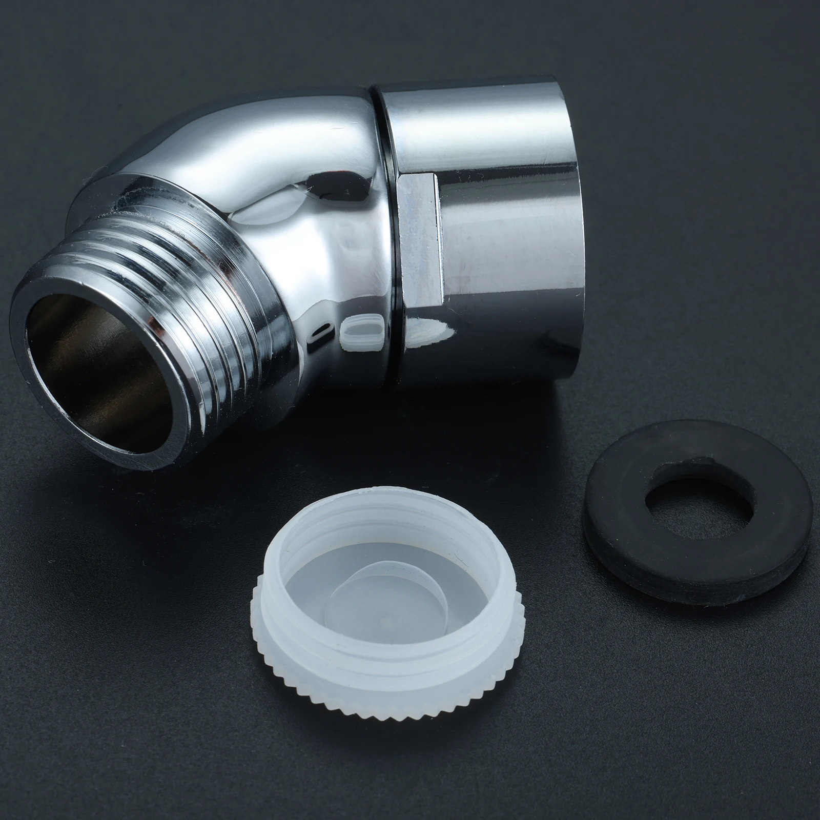 Uniwersalny uchwyt na rękę na łokieć G1/2 rączka prysznica Spray do powierzchni dysza do zraszacza na łokieć Adapter wyposażenie łazienkowe głowicy prysznicowej