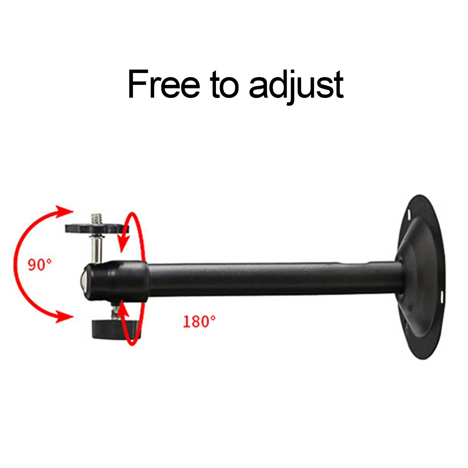 Besegad 360 تدوير العارض شماعات حامل العارض مراقبة كاميرا جدار سقف دعم جبل شماعات دعامة حامل