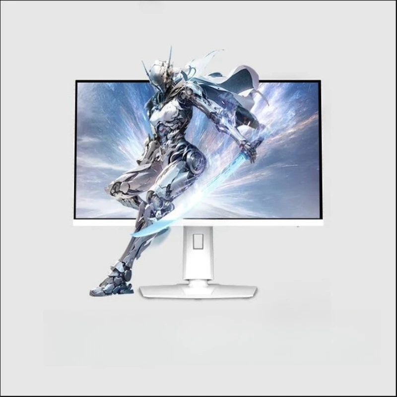 27-Inch 2K320Hz IPS rotary lifting e-sports LCD monitor screen white