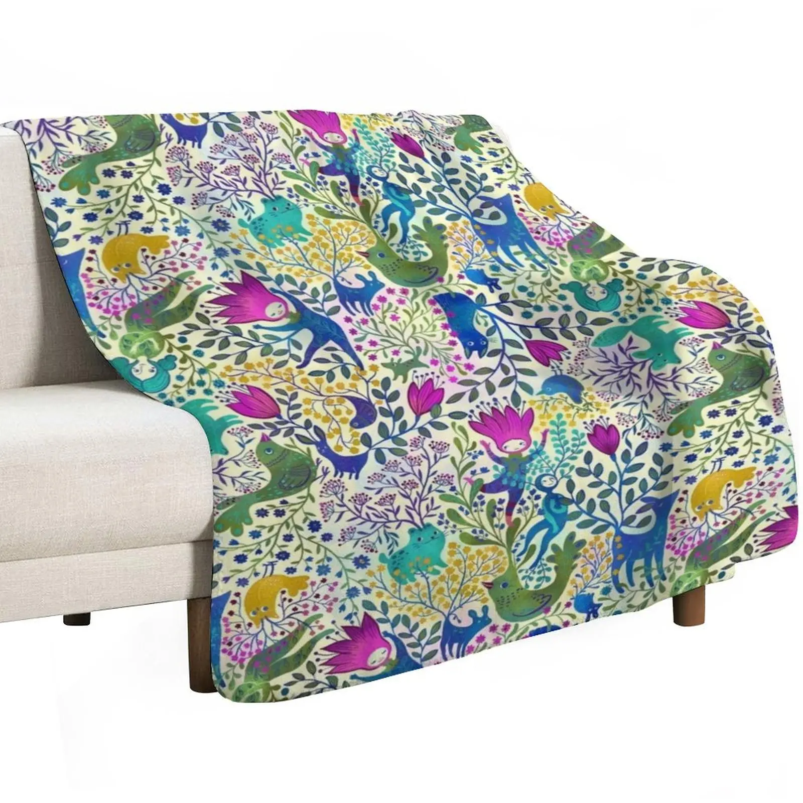 Jewel tone design Throw Blanket For Sofa Thin Personalized Gift Luxury Thicken decorative Soft Beds heavy to sleep Blankets