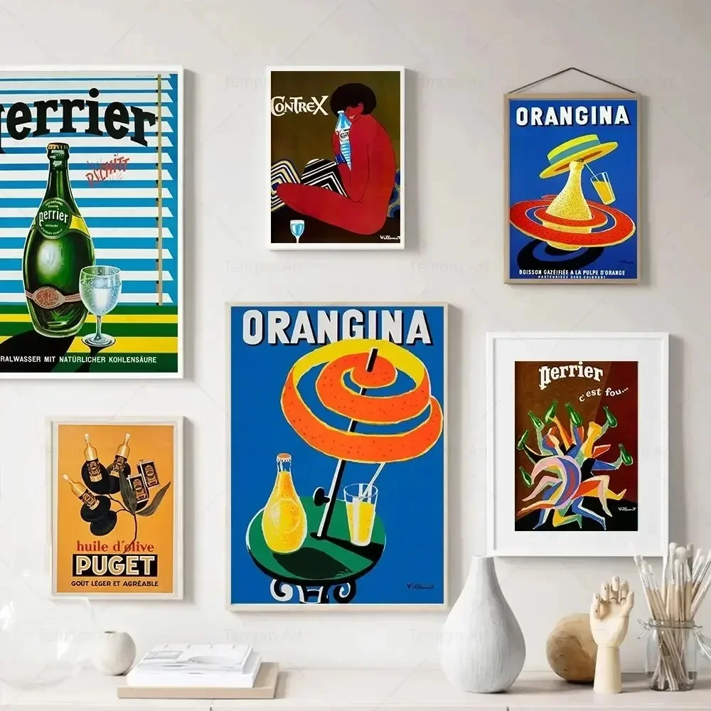Food&Drink Advertising Posters Italian Pasta Wall Art Minimalist Print Canvas Painting Posters for Bedroom Modern Home Decor