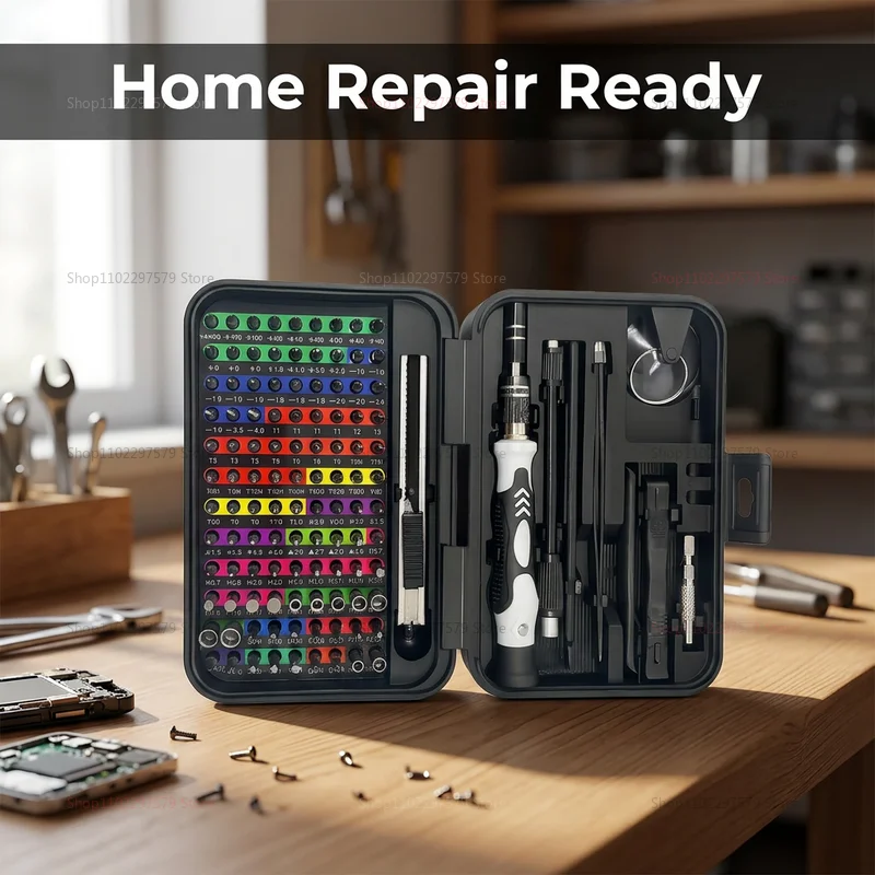 Diy Electronics Repair Kit - 132-in-1 precisie schroevendraaierset, magnetische Phillips Torx