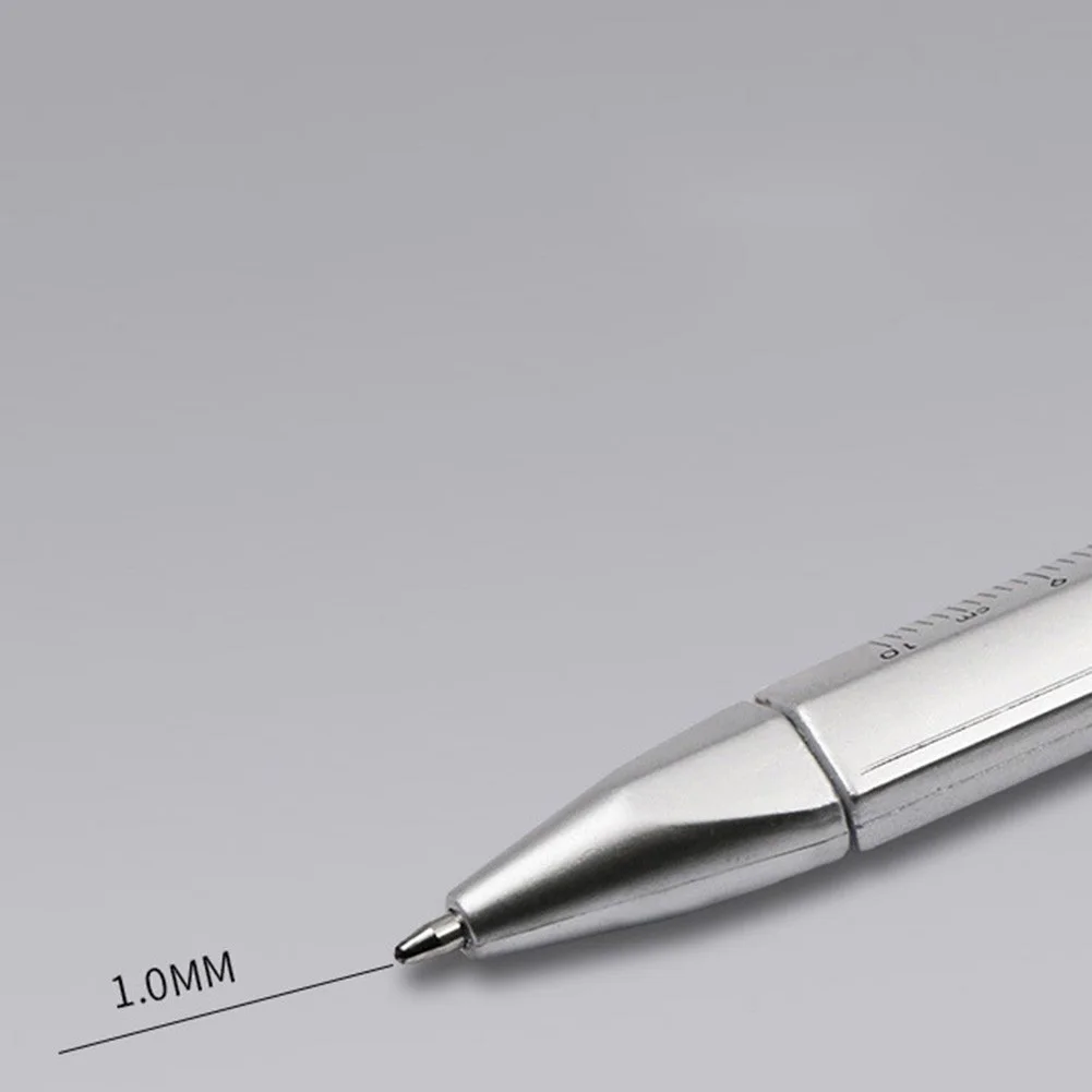 For Office As Shown Vernier Caliper Pen Customizable Ink Color Pen Roller Ball Plastic Construction Refillable Design