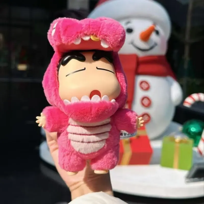 Crayon Shin-Chan Costume originale Serie Party Blind Box Vinile Peluche Bambola Anime Figura Collezione di scatole misteriose Regali di compleanno giocattolo