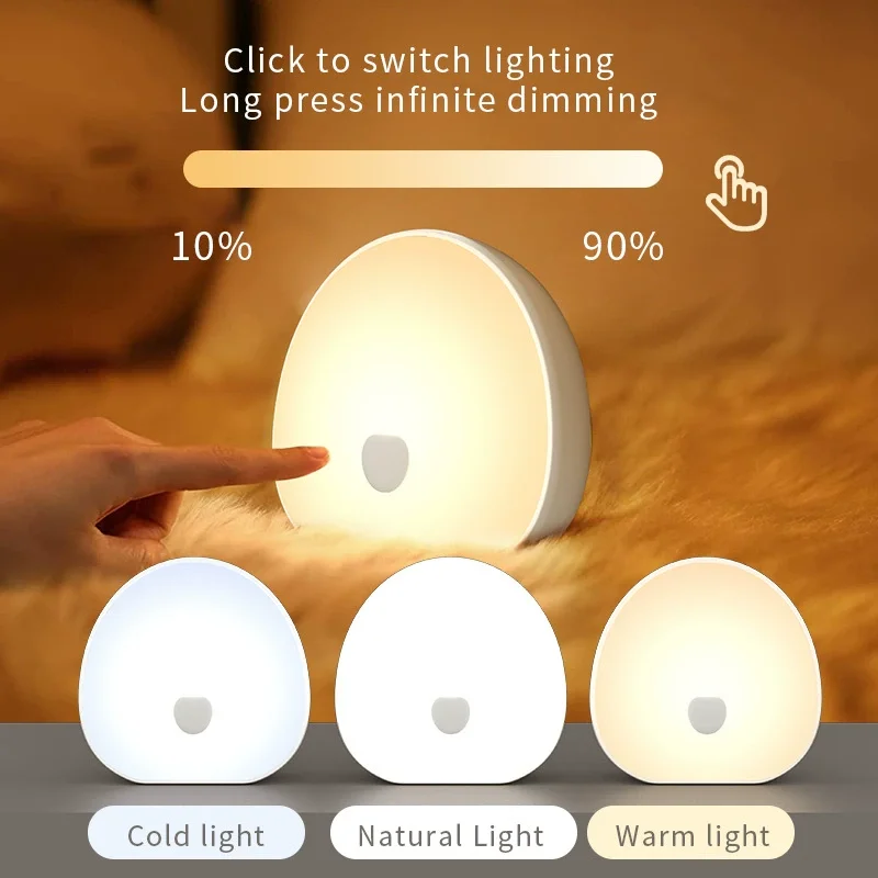 آلة الضوضاء البيضاء للنوم RGB مع صوت مهدئ وقابل لإعادة الشحن وإضاءة ليلية LED للاسترخاء في الصوت والإضاءة