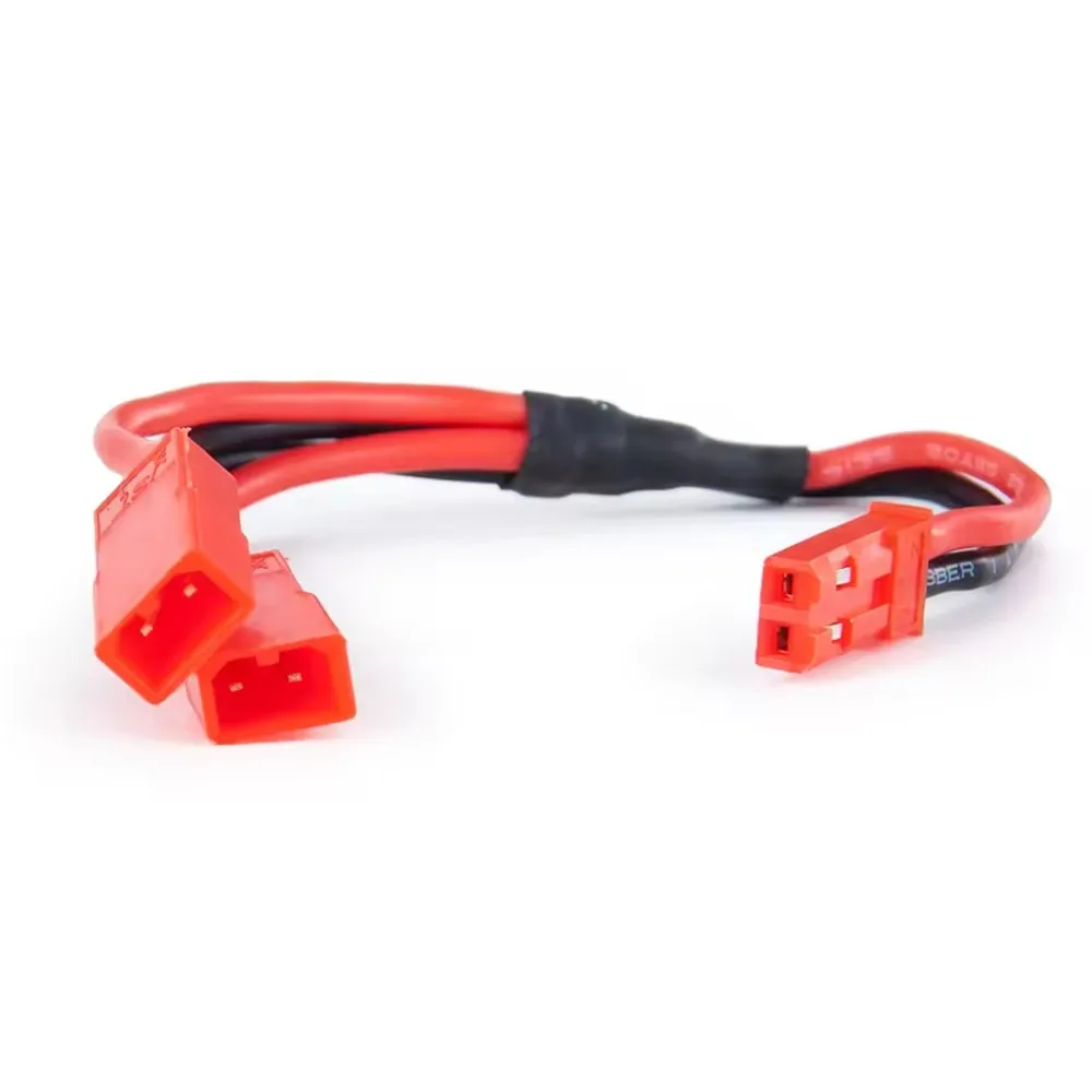 1PCS JST Plug Y Cable Male to 2-Female（10cm/15cm/30cm）22AWG Wire for DIY RC Lipo/NiMh Battery Connection