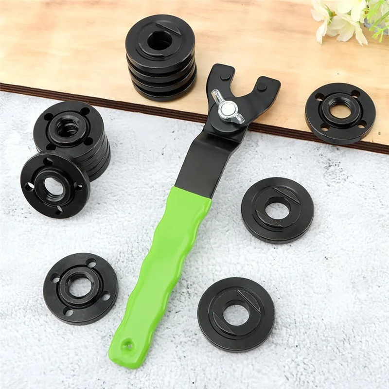 

ABJI-Angle Grinder Wrench Kit Adjustable Angle Grinder Spanner Wrench Replacement Parts Forangle Grinder Machine