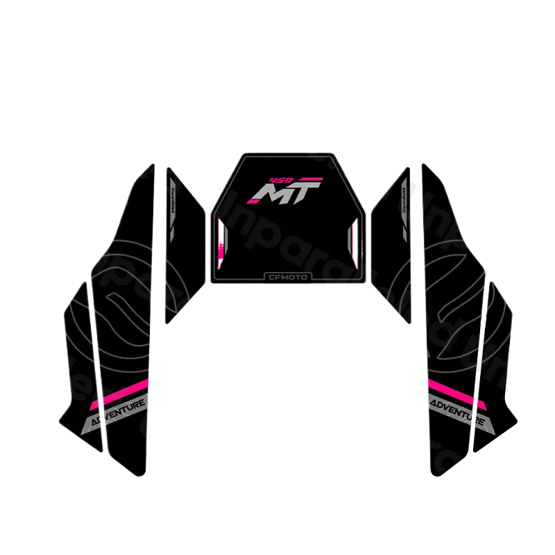 Motorcycle Anti Slip Fuel Oil Tank Pad Side Knee Grip Decal Decorative Protector Sticker Pads Stickers For 450MT 450 MT