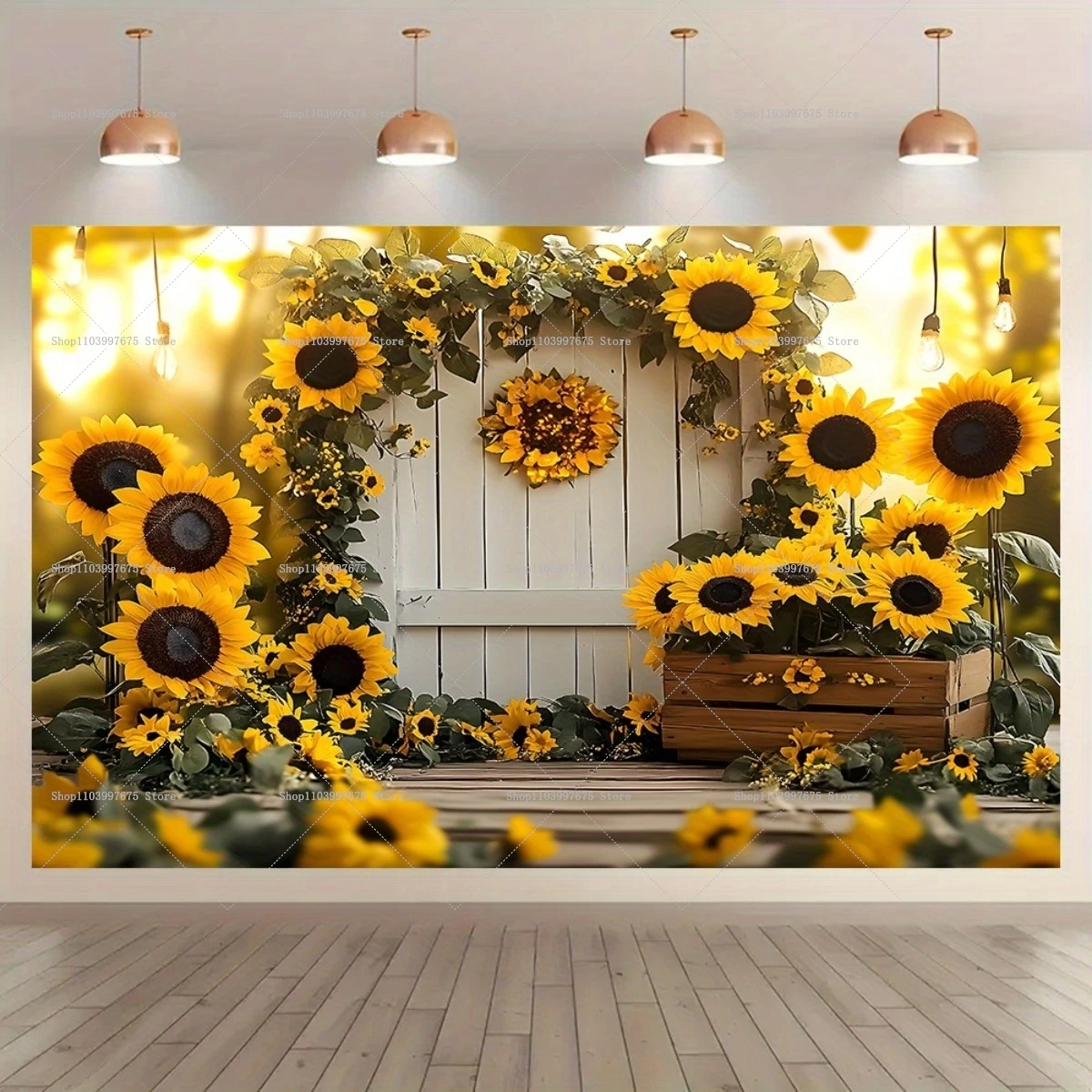 Sfondi 2D con Girasoli in Vaso - Summer Clothing Banner recensione e prezzo