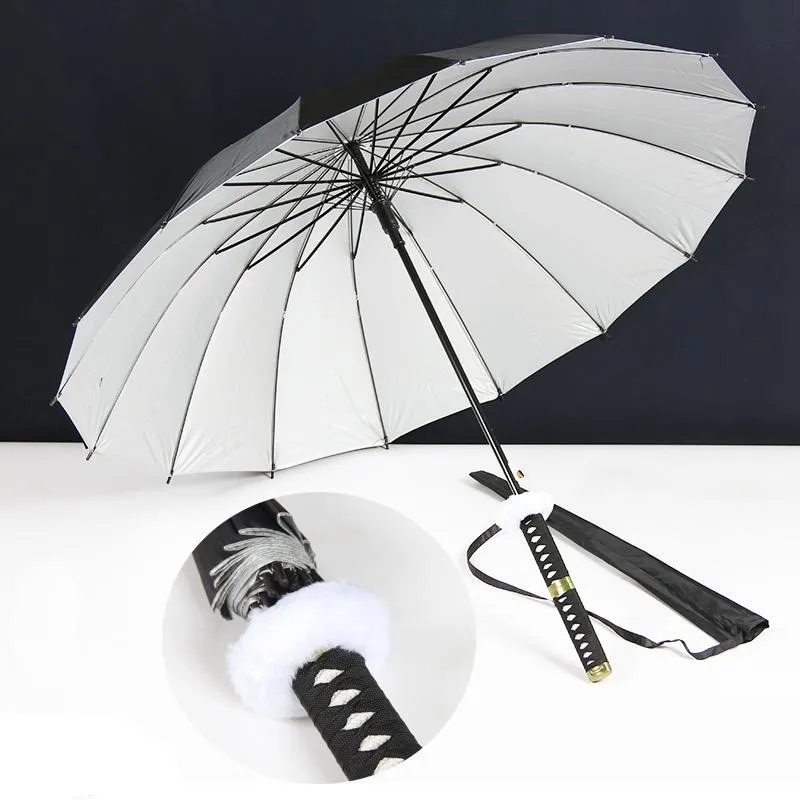 

2024 Creative Anime One Piece Long handled Umbrella for Men/Women Sunshade Umbrella Cartoon Anime Cosplay Sunny Umbrella LF362