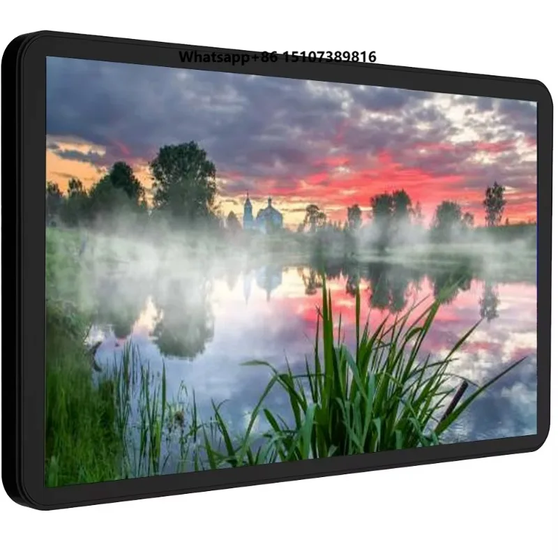 New 18.5 Inch Marine Boating LCD Display Computer IP65 Waterproof Dustproof Industrial Full HD 10-Point Capacitive Touch Screen