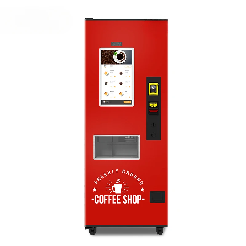 Automatic Instant Drink Mini Hot And Ice Coffee Vending Machine with Coin Acceptor