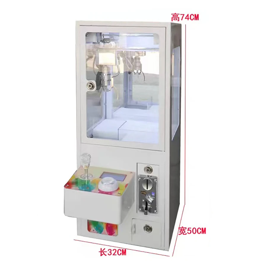 Mini Claw Crane Machine for Carnival, Arcade Grabber, Coin Operated, KTV, Cinema, 110V, 220V