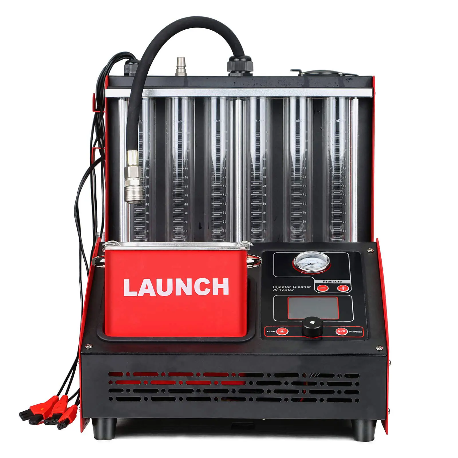 For L-aunch CNC603A Exclusive Ultrasonic Fuel Injector Cleaner Cleaning Machine 4/6 Cylinder Fuel Injector Tester