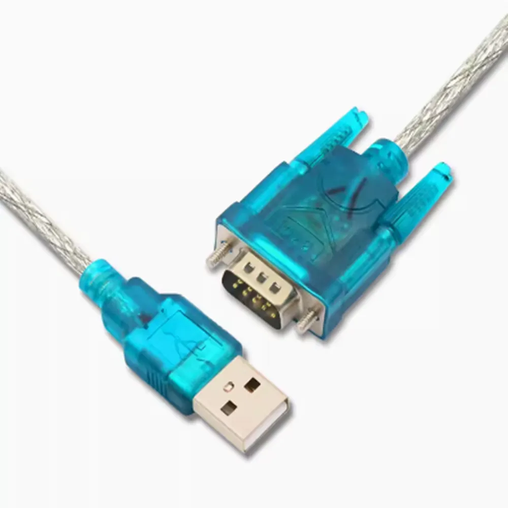 1pcs HL-340 USB to RS232 COM Port Serial PDA 9 pin DB9 Adapter support Windows7-64