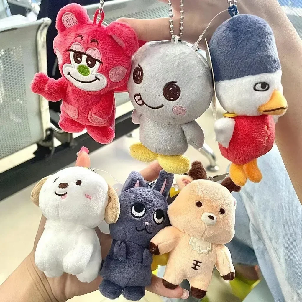 Kpop Idol RIIZE 2024 Valentine's Dayze 10cm Doll Keyring SHOTARO WONBIN EUNSEOK SUNGCHAN SOHEE ANTON Stuffed Dolls Key Chains