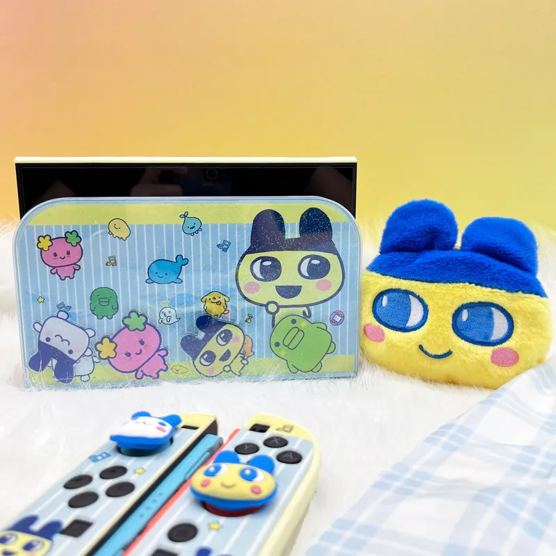 Kawaii Cartoon Tamagotchi Protective Case for Nintendo Switch 2 Shockproof Soft Shell Joystick Caps for PS5 PS4 Xbox Switch Pro - view 5