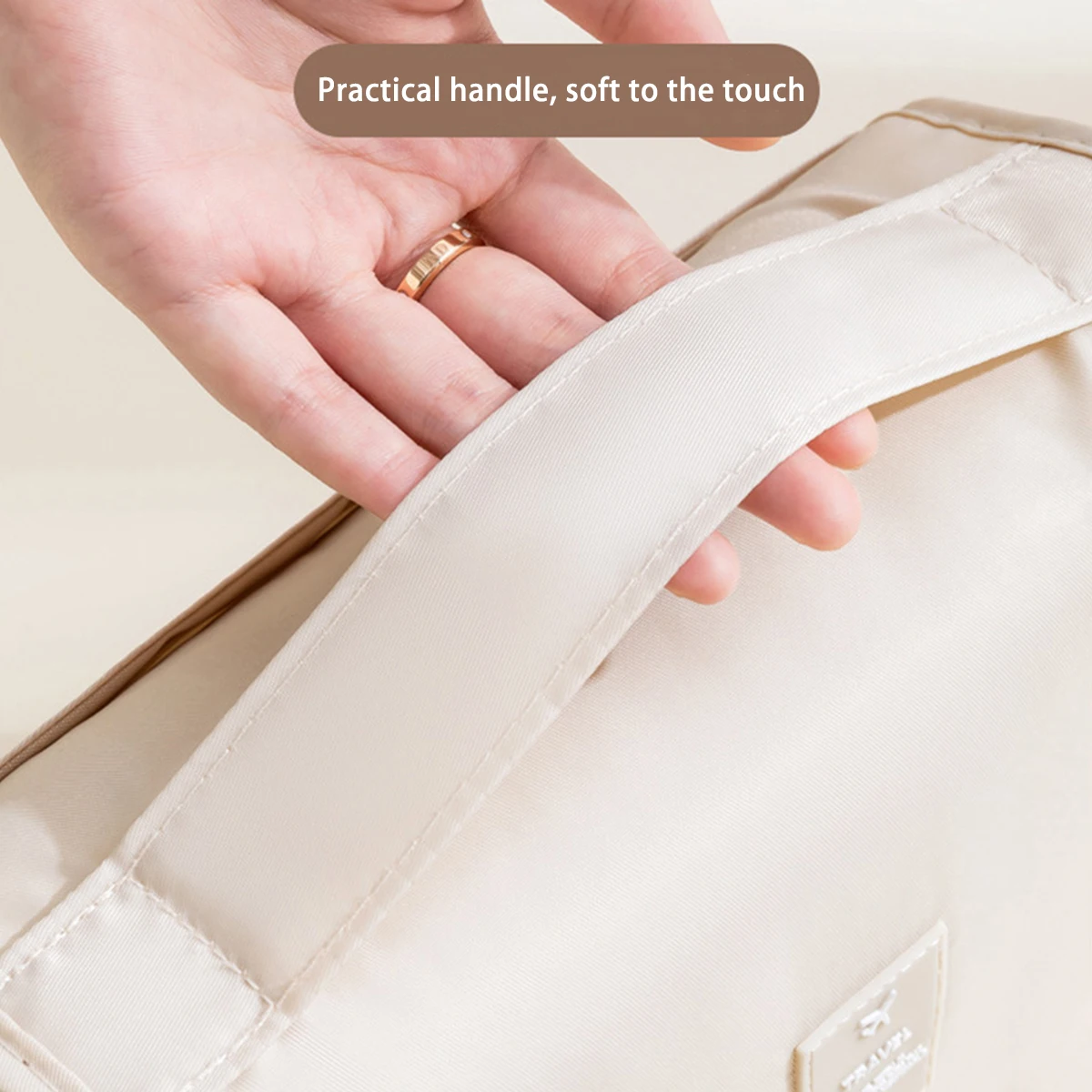 Wielofunkcyjna torba podróżna z przegrodą na suche i mokre rzeczy, torba do przechowywania i kosmetyków do noszenia w ręce, jeden zestaw