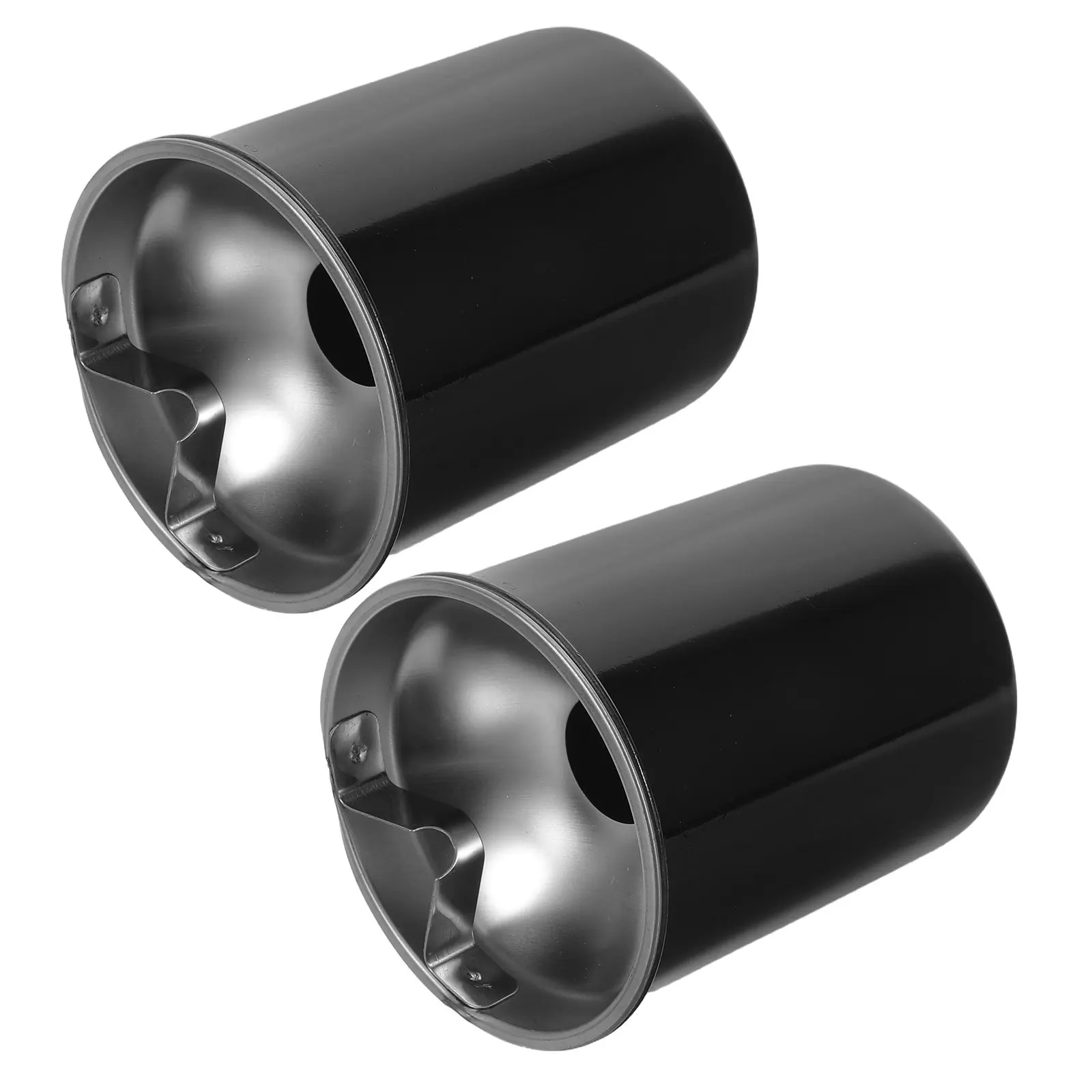 2pcs Smokeproof Ashtray For Car Cup Holder - Detachable Smokeless Ash Tray For Car Home Office Outside - With Windproof And