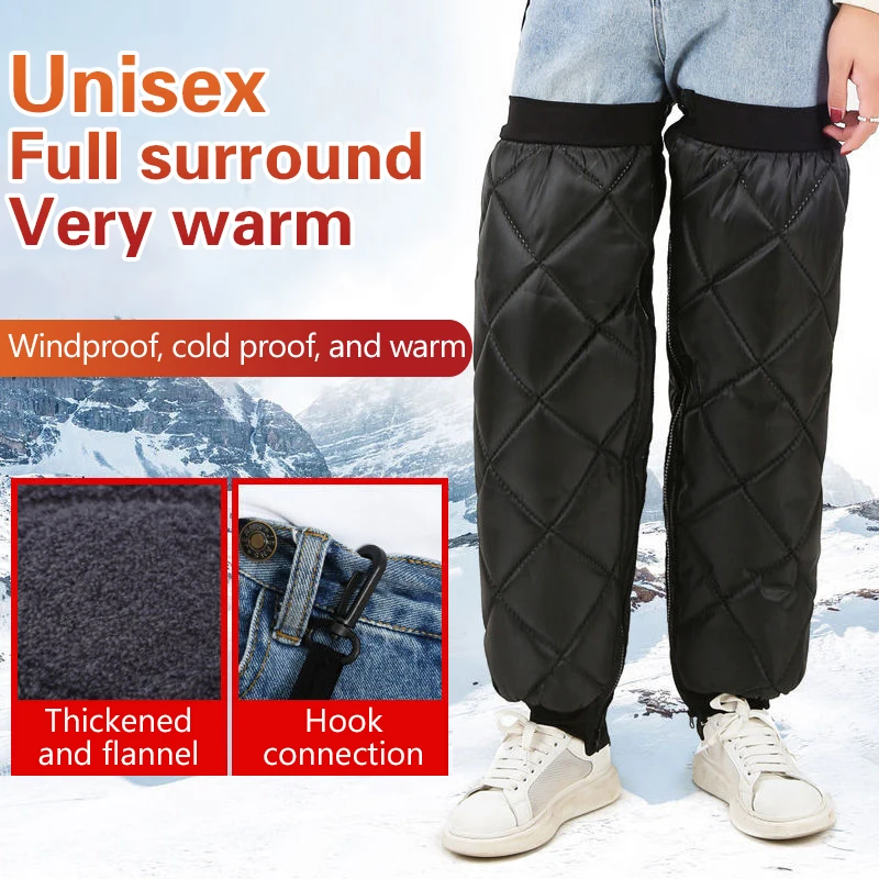 Winter Motorcycle Knee Brace Wraps Pads Protector Leg Warmers Bike Motorcycle Knee Pad Leg Sleeve Windproof Warmer Thermal