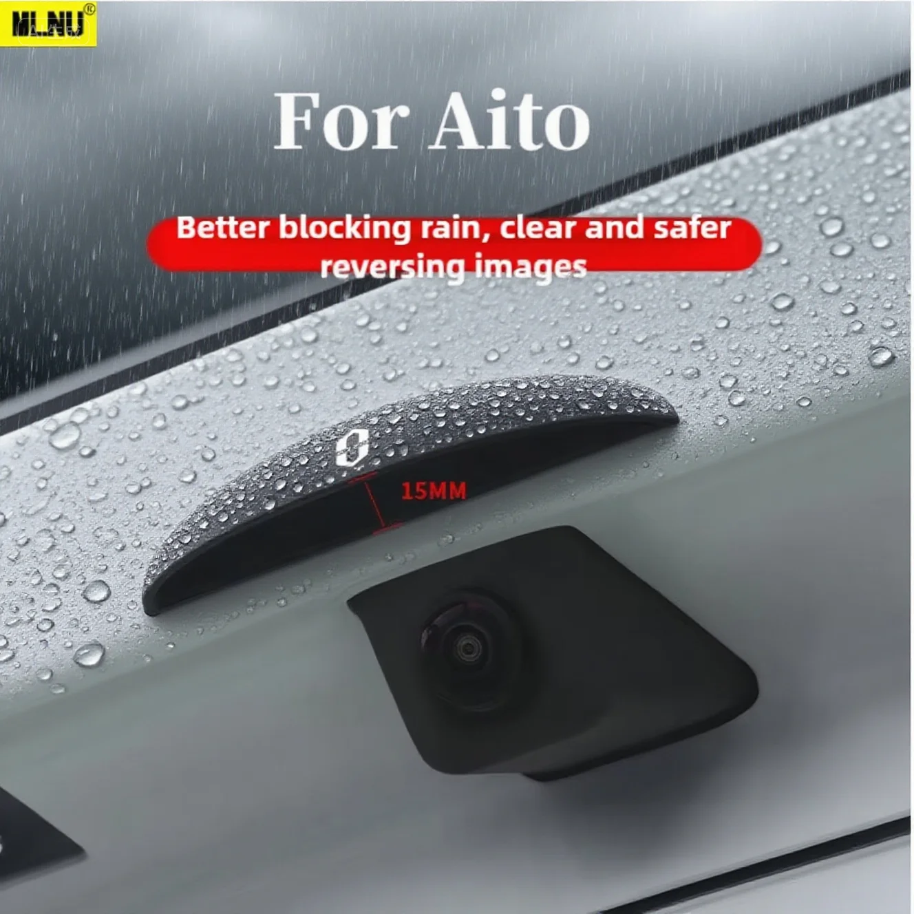 

For Aito M7/M8/M5 High-transparency Car Reverse Camera Rain Shield Accessories 2025/2024 Premium ABS, Waterproof,2022-2023