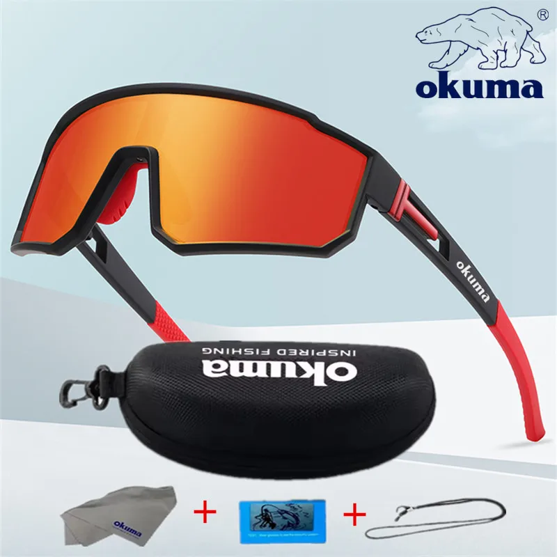 

Okuma new sports glasses, fashionable polarized riding outdoor sunglasses, men's and women's universal UV400