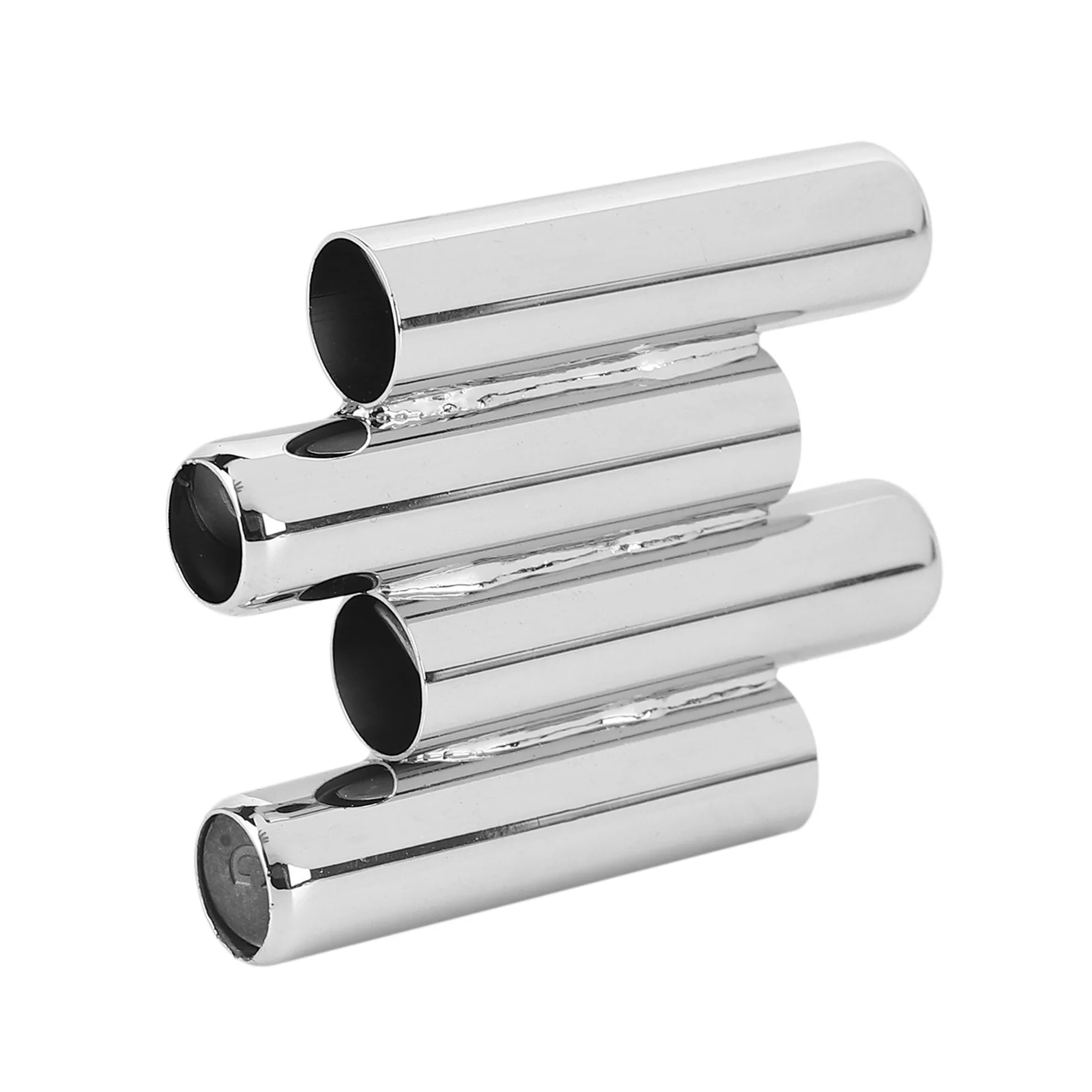 A99I-8Pcs Stainless Steel Violin Tuner Pro Tuning Violin Mandolin Metal Pitch Pipe Pitchpipe Quick Simple String Tuner
