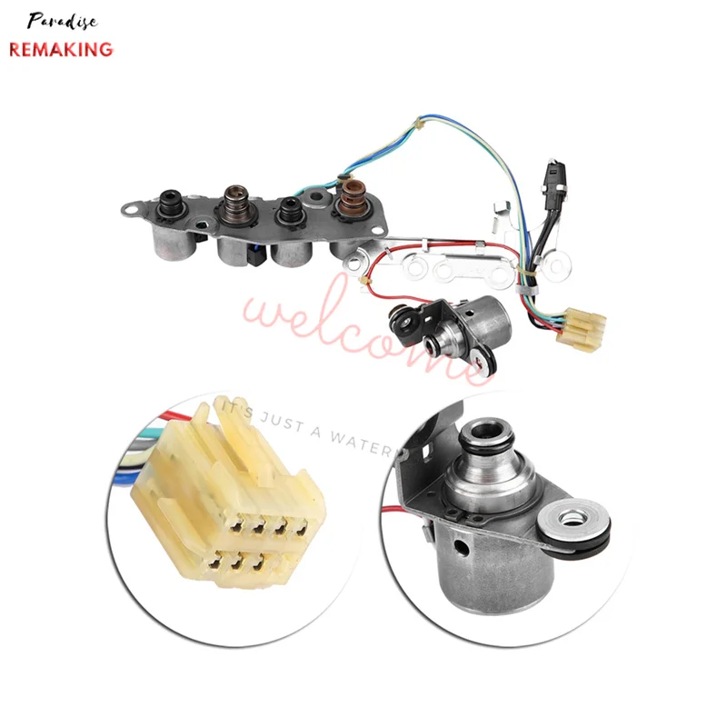 31940-85X01 31940-3AX0A Transmission Solenoid Valve Kit RE4F04B RE4F03B RE4F03V RE4F03A RL4F03A For Nissan Infiniti