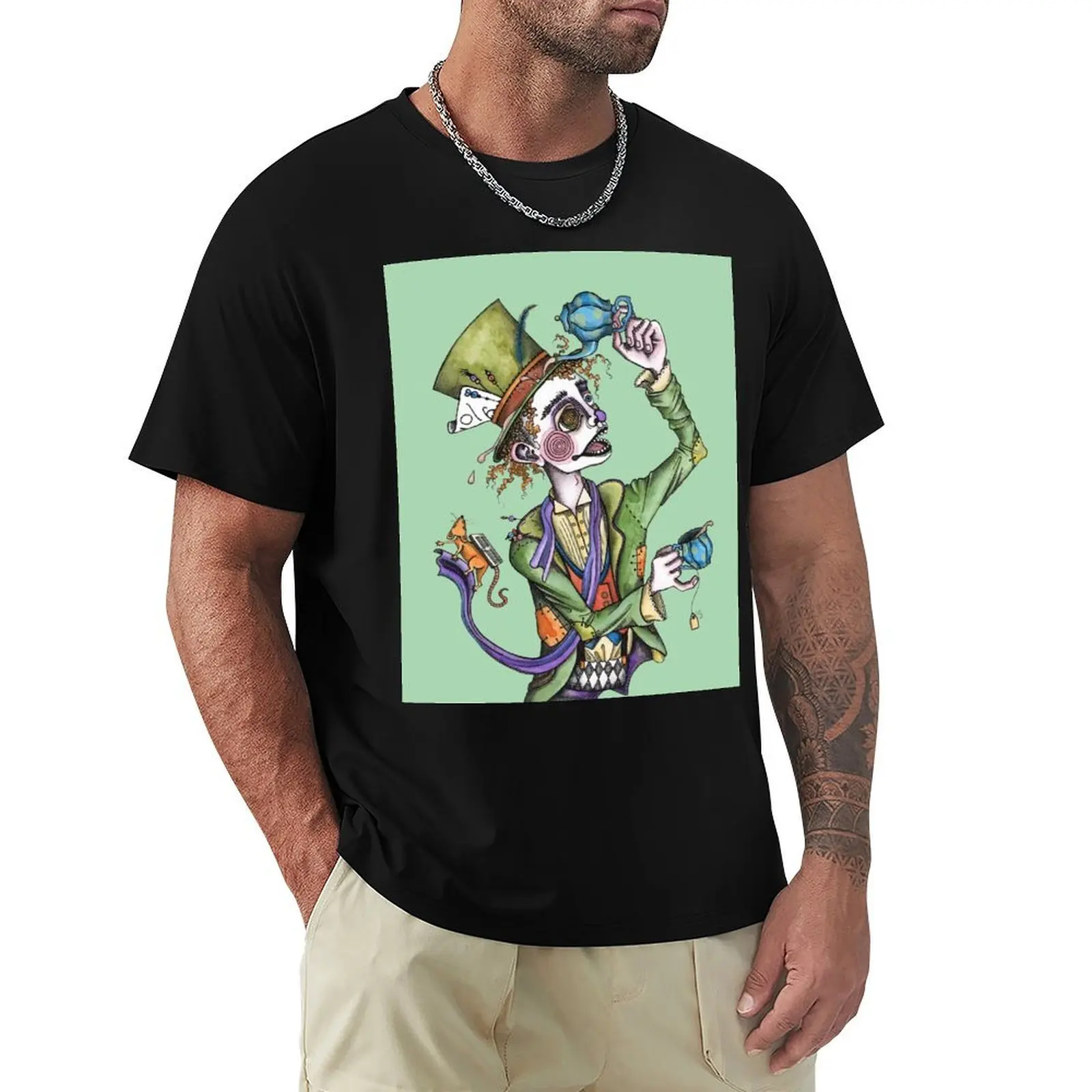 From A Raven And A Writing Desk T-Shirt man t shirt graphic T-Shirt
