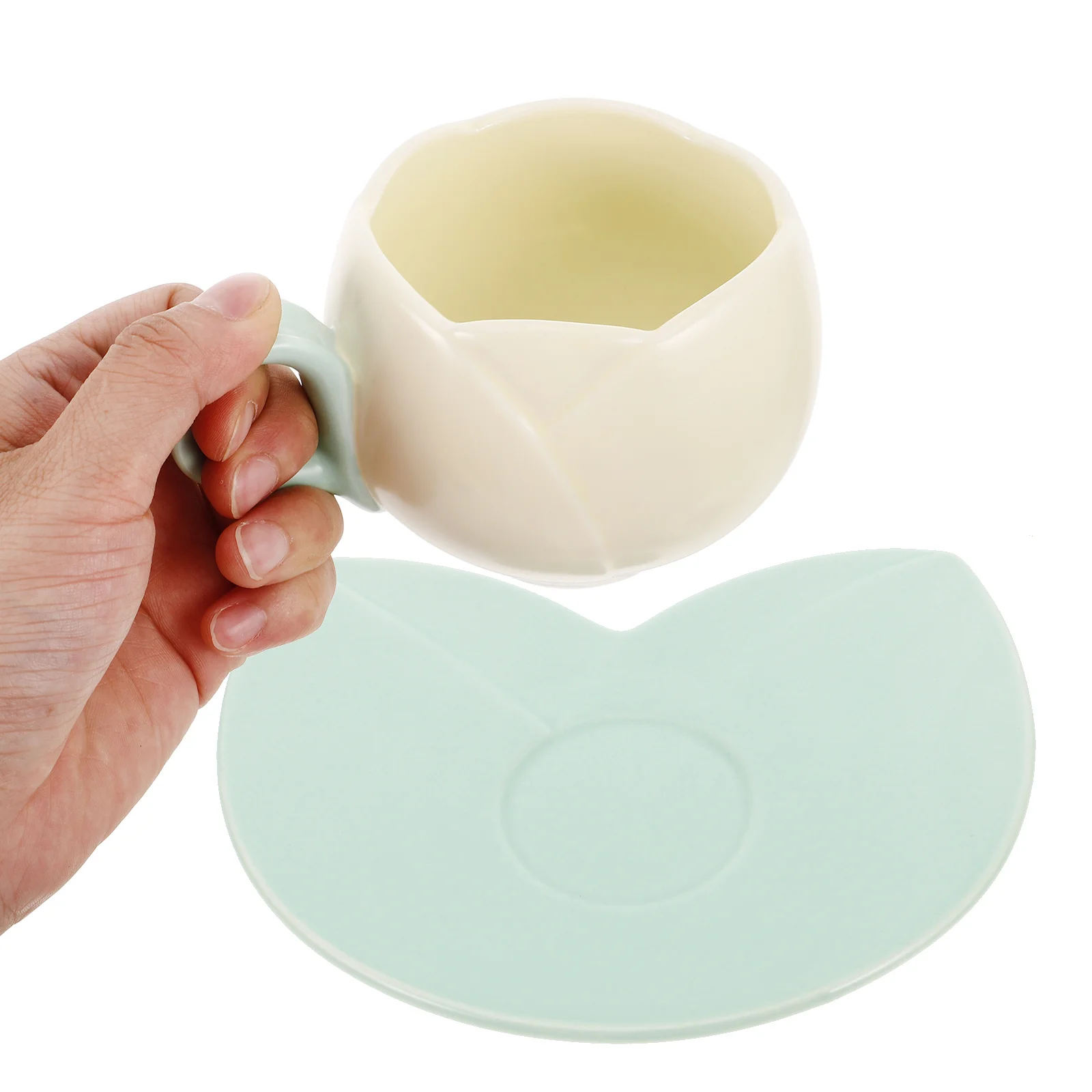 

1 Set Of Mug And Saucer Coffee Mug With Saucer Ceramics Cup Saucer Set Flower Coffee Mug Cute Mug And Saucer Cute Coffee Cup