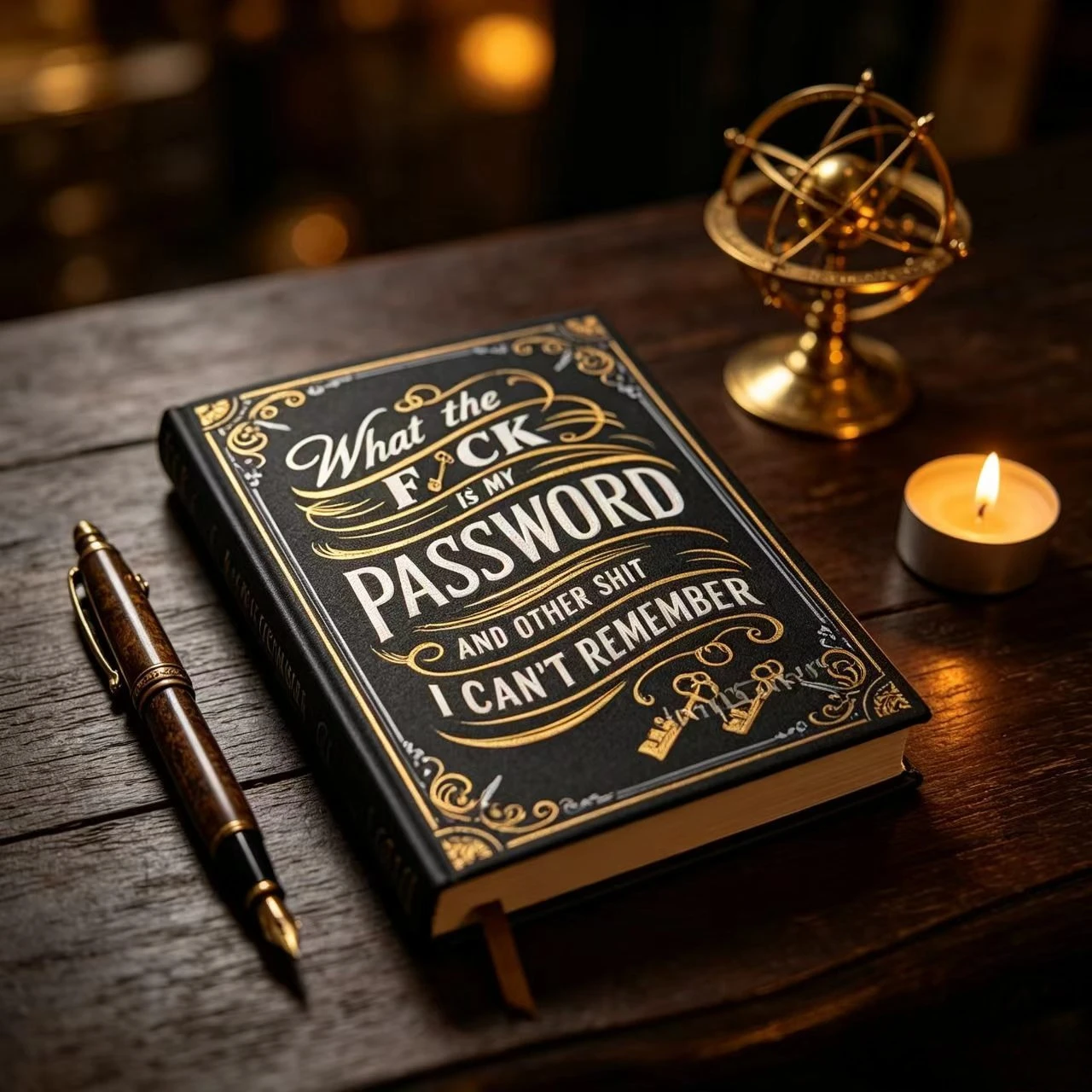 New Arriva Password Log Book for Seniors, Spiral Bound Password Keeper Notebook for Internet Website Login Record 